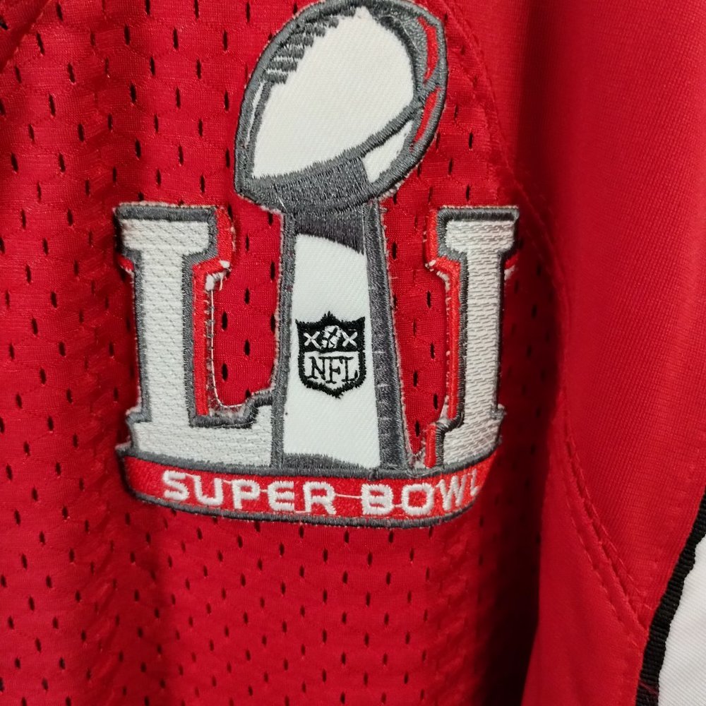 Nike NFL Super bowl 51 / Atlanta Falcons #2 Matt Ryan Red Jersey Size 44 (Lg) - Picture 5 of 8
